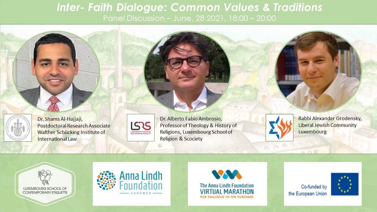 Inter-Faith Dialogue: Common Values & Traditions