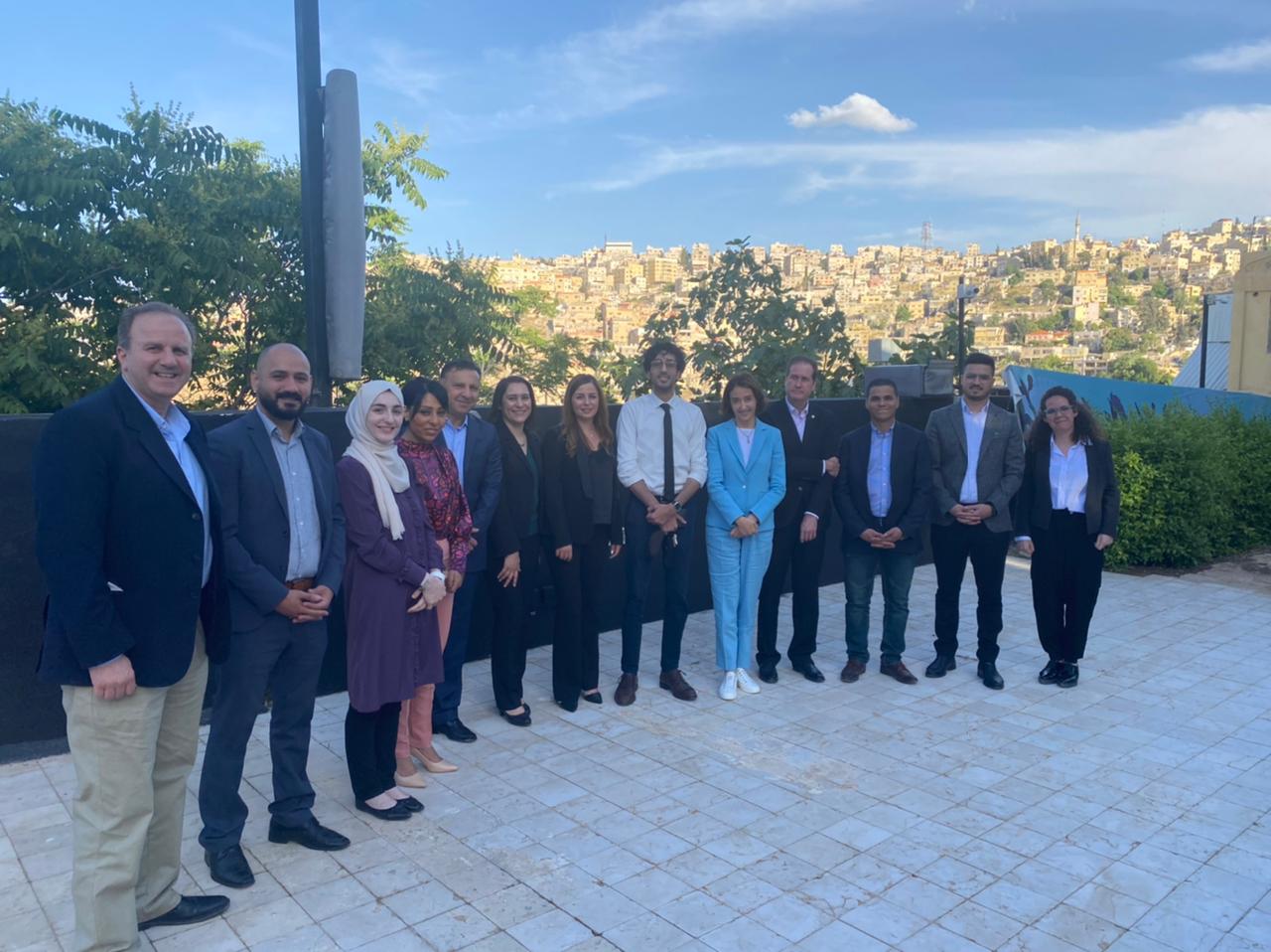 Meeting of Anna Lindh Foundation Management with the Jordanian Network of the ALF