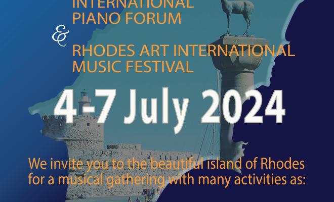 14th Rhodes International Piano Forum