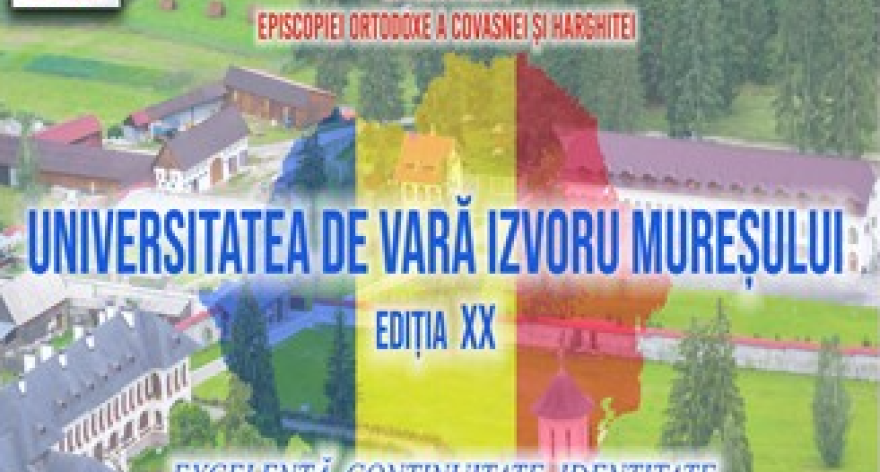 Izvoru Mureşului Summer University Program, 20th edition, August, 2023