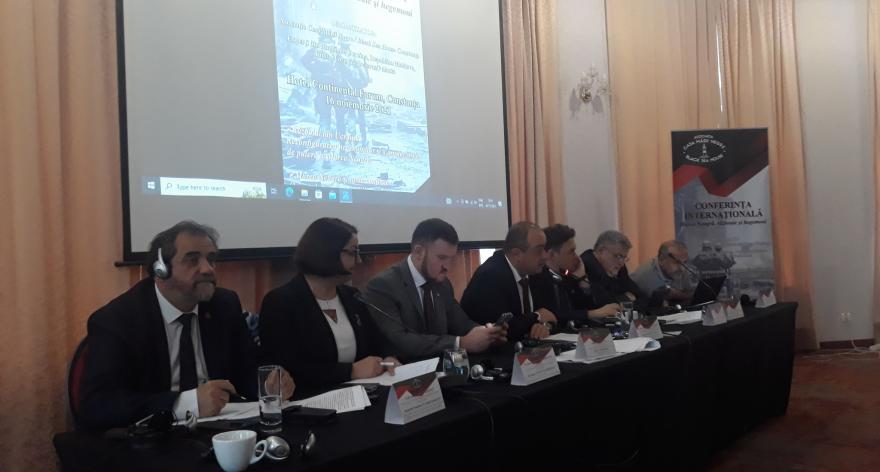 Speakers at the Black Sea Conference, Constanta, Romania