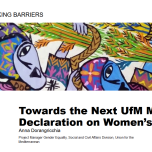Towards the Next UfM Ministerial Declaration on Women’s Empowerment 