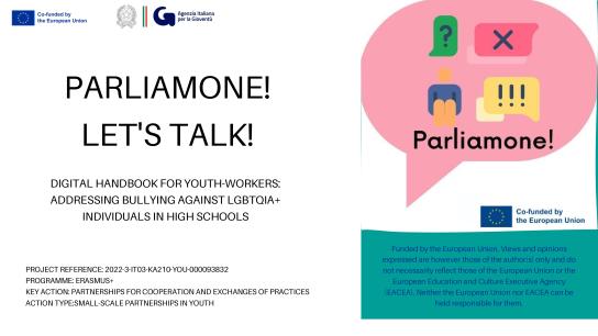 DIGITAL HANDBOOK FOR YOUTH-WORKERS: ADDRESSING BULLYING AGAINST LGBTQIA+ INDIVIDUALS IN HIGH SCHOOLS