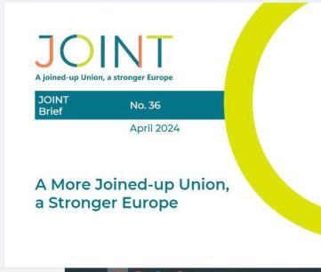 A More Joined-up Union, a Stronger Europe